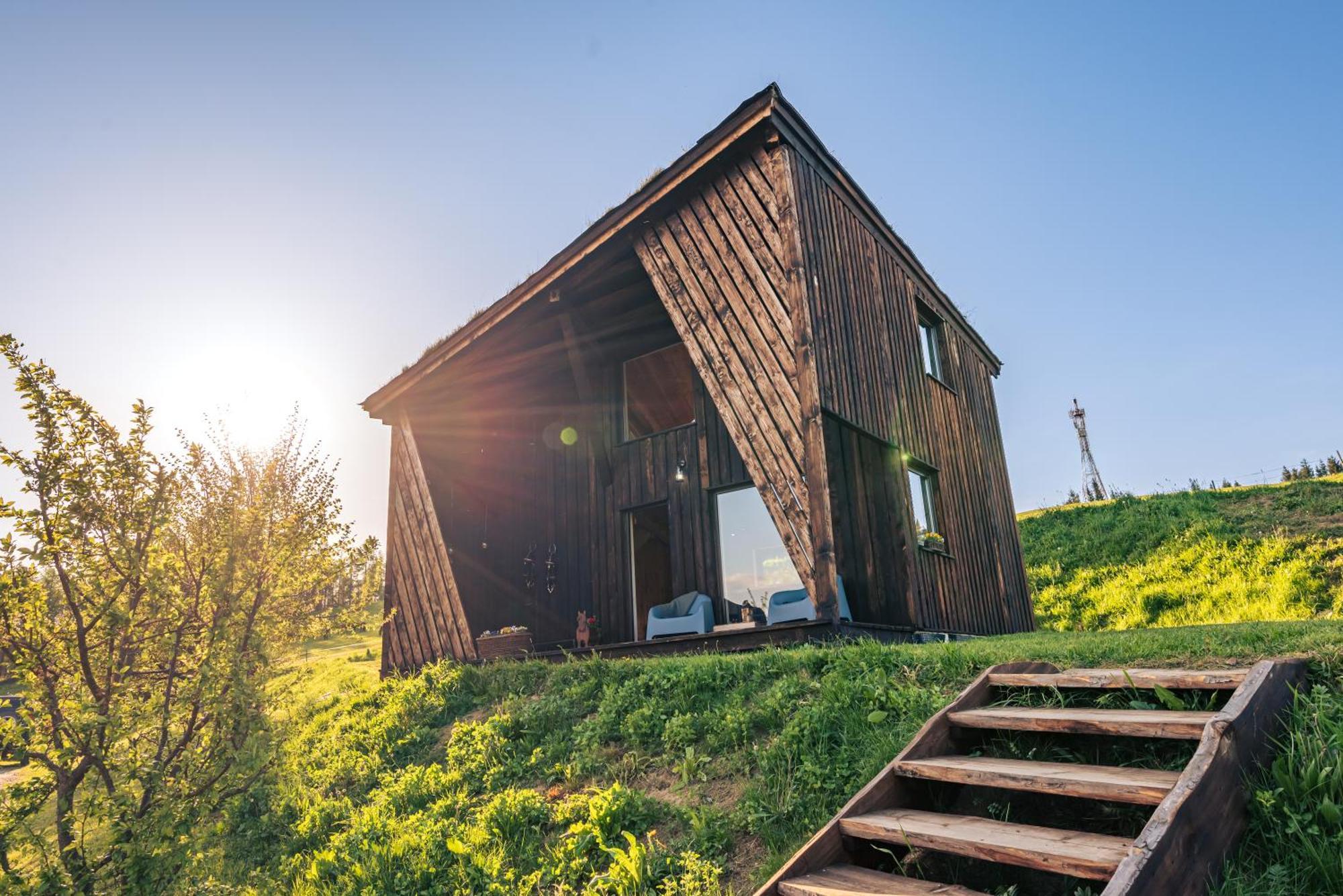 Domek Trohaniec Lesny Lutowiska Exteriér fotografie