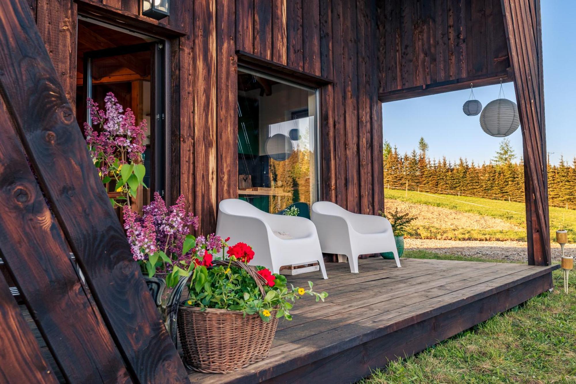 Domek Trohaniec Lesny Lutowiska Exteriér fotografie